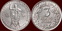 3 Mark GERMANY - WEIMAR REPUBLIK, 1919-1933 - 1925 D, München -