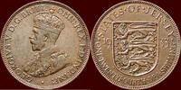 1/24 Shilling ISLE OF JERSEY - GEORGE V, 1910-1936 - -