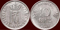 10 Øre NORWAY, KINGDOM - HAAKON VII, 1905-1957 - -
