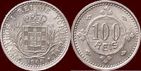 100 Reis PORTUGAL, KINGDOM - CARLOS I, 1889-1908 - -