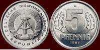 5 Pfennig GERMANY - DDR, 1949-1990 - 1981A, Berlin -