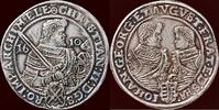 Reichstaler GERMANY - SACHSEN, HERZOGTUM - CHRISTIAN II, JOHANN GEORG UND AUGUST, 1591-1611 - HVR, Dresden -