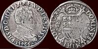 1/5 Philipsdaalder NOORDELIJKE NEDERLANDEN (NETHERLANDS) - HEERLIJKHEID OVERIJSSEL - PHILIPS II, 1555-1581 - 1566, Hasselt -