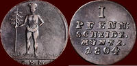 1 Pfenning GERMANY - BRAUNSCHWEIG-CALENBERG-HANNOVER - GEORG III, 1760-1820 - GFM, Clausthal -