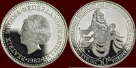 50 Gulden 1982  NEDERLAND (NETHERLANDS, KINGDOM) - DUTCH WEST INDIES - NETHERLANDS ANTILLES - BEATRIX, 1980-2013 -   1982, York Mint (England) PP
