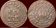 40 Reis PORTUGAL, KINGDOM - Miguel, 1828-1834 - or Pataco 1830, Lisboa -