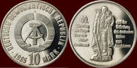 10 Mark GERMANY - DDR, 1949-1990 - 1985 A, Berlin “40th Anniversary - Liberation from Fascism” -