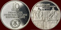 10 Mark GERMANY - DDR, 1949-1990 - 1985 A, Berlin “175th Anniversary - Humboldt University” -