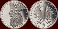 5 Mark GERMANY - BRD - 1986 F, Stuttgart “Friedrich der Grosse” -