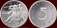 5 Franken SWITSERLAND ( SCHWEIZ ) - CONFEDERATION - 1976, Bern BATTLE OF MURTEN -