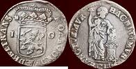 Overijssel Gulden NOORDELIJKE NEDERLANDEN (NETHERLANDS) - REPUBLIEK, 1581-1795 - OVERIJSSEL - 1718, Kampen -