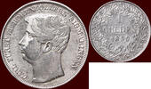 1 Gulden GERMANY - HOHENZOLLERN-SIGMARINGEN - CARL, 1831-1848 - 1839, Karlsruhe -