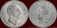 Taler GERMANY - HANNOVER, KÖNIGREICH - ERNST AUGUST, 1837-1851 - 1839A, Clausthal -