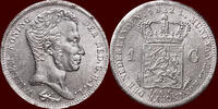 Koninkrijk der Nederlanden 1 Gulden NEDERLAND (NETHERLANDS, KINGDOM) - WILLEM I, 1815-1840 - 1821, Utrecht -