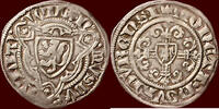 pfennig GERMANY - JÜLICH, HERZOGTUM - WILHELM III, - ½ Weiß n.d., Düren -