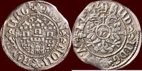 Reichstaler GERMANY - HAMBURG, REICHSSTADT - RUDOLF II, 1576-1612 - 1/16 or Doppelschilling -