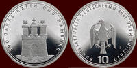 10 Mark GERMANY - BRD - 1989 J, Hamburg “800 Jahre Hafen und Hamburg” -