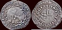 Plak NOORDELIJKE NEDERLANDEN (NETHERLANDS) - GRAAFSCHAP HOLLAND - WILLEM V VAN BEIEREN, 1354-1389 - of zilveren leeuw z.j. , Dordre -