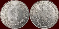 20 Kreuzer HABSBURG EMPIRE - AUSTRIA / ÖSTERREICH - FRANZ II (I), 1792-1835 - 1806 A, Wien -