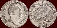 6 Kreuzer GERMANY - BAYERN, KÖNIGREICH - MAXIMILIAN IV (I) JOSEPH, 1799-1825 - 1825, München -