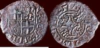 Duit NOORDELIJKE NEDERLANDEN (NETHERLANDS) - BISDOM UTRECHT - HENDRIK VAN BEIEREN “VAN DE PALTS”, 1524-1528 - 1525, Wijk bij Duurst -