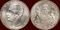 Vereinstaler GERMANY - HANNOVER, KÖNIGREICH - GEORG V, 1851-1866 - 1863 B, Hannover -
