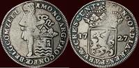 Zeeland Zilveren dukaat NOORDELIJKE NEDERLANDEN (NETHERLANDS) - REPUBLIEK, 1581-1795 - ZEELAND - 1727, Middelburg -
