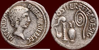 AR Denarius ROMAN IMPERATORS - OCTAVIAN - south/central Italy -