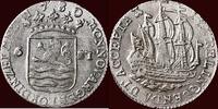 Zeeland Scheepjesschelling NOORDELIJKE NEDERLANDEN (NETHERLANDS) - REPUBLIEK, 1581-1795 - ZEELAND - 1780/70, Middelburg -