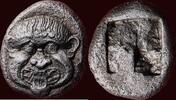 AR stater MACEDONIA, NEAPOLIS - circa 525-450 BC -