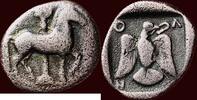 AR Tetrobol MACEDONIA, OLYNTHOS - circa 460-432 BC -