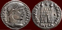 Roman Empire Centenionalis CONSTANTINE I THE GREAT, 307-337 - BI Tessalonika -
