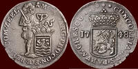 Zeeland Zilveren dukaat NOORDELIJKE NEDERLANDEN (NETHERLANDS) - REPUBLIEK, 1581-1795 - ZEELAND - 1748, Middelburg -