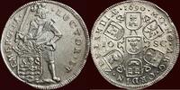 Zeeland daalder NOORDELIJKE NEDERLANDEN (NETHERLANDS) - REPUBLIEK, 1581-1795 - ZEELAND - Piedfort dubbele van 10 schellingen 1690, Middelburg -