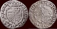 1/20 Philipsdaalder ZUIDELIJKE NEDERLANDEN (SOUTHERN NETHERLANDS) - BRABANT - PHILIPS II, 1555-1598 - 1576, Maastricht -