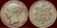 1/13 Shilling ISLE OF JERSEY - VICTORIA, 1837-1901 - -