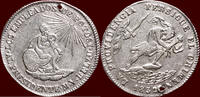 2 Soles BOLIVIA - REPUBLIC - Medallic 1852, Potosi -