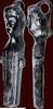 Bronze ARCHAEOLOGICAL OBJECT - ROMAN - idol pendant in the shape of a herm, 1st - 3rd century AD -