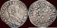 1/10 Philipsdaalder NOORDELIJKE NEDERLANDEN (NETHERLANDS) - HEERLIJKHEID UTRECHT - PHILIPS II, 1555-1581 - 1571, Utrecht -