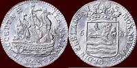 Zeeland Scheepjesschelling NOORDELIJKE NEDERLANDEN (NETHERLANDS) - REPUBLIEK, 1581-1795 - ZEELAND - 1755, Middelburg -