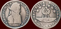 1 Sol BOLIVIA - REPUBLIC - PTS JL, Potosi -