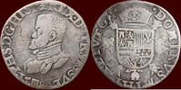 Philipsdaalder NOORDELIJKE NEDERLANDEN (NETHERLANDS) - HEERLIJKHEID OVERIJSSEL - PHILIPS II, 1555-1581 - 1580, Hasselt -