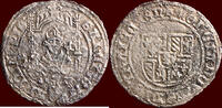 oord NOORDELIJKE NEDERLANDEN (NETHERLANDS) - BISDOM UTRECHT - DAVID VAN BOURGONDIË, 1455-1496 - ¼ Jager, ½ Philippus of z.j. , Wijk -