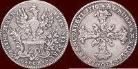 20 Kreuzer GERMANY - FRANKFURT, REICHSSTADT - JOSEPH II, 1765-1790 - -