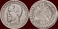 20 Centavos BOLIVIA - REPUBLIC - 1879, Potosi -
