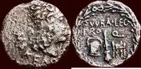 AR Drachm KOINON MACEDONIA – QUINTUS BRAETIUS SURA, LEGATUS PRO QUAESTORE, ca.93-87 BC - Tessalonika, circa 90 BC -