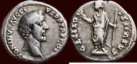 Roman Empire AR Denarius ANTONINUS PIUS, 138-161 - Rome -
