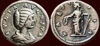 Roman Empire AR Denarius JULIA DOMNA, wife of Septimius Severus and mother of Caracalla - Laodikea ad Mare -