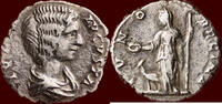 Roman Empire AR Denarius JULIA DOMNA, wife of Septimius Severus and mother of Caracalla - Rome -