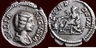 Roman Empire AR Denarius JULIA DOMNA, wife of Septimius Severus and mother of Caracalla - Rome -